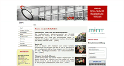 Desktop Screenshot of otto-schott-realschule.de