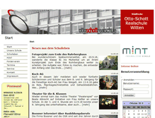Tablet Screenshot of otto-schott-realschule.de
